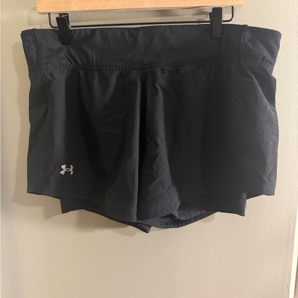 Under Armour Black Athletic Performance Shorts - Picture 1 of 10